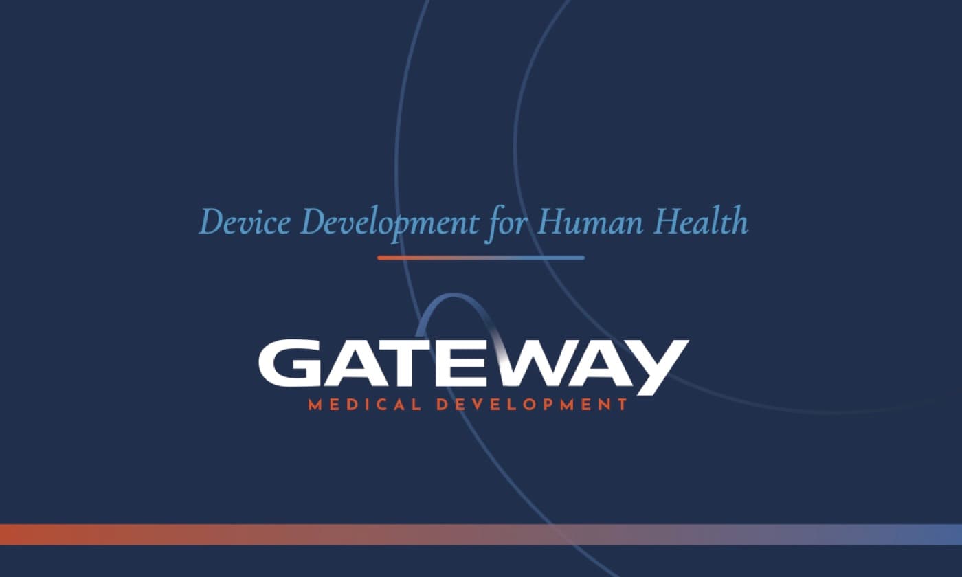 Gateway Medical Development business card by Thresh Innovations, digital solutions in St. Louis